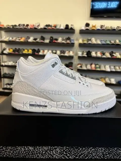 Limited Stock - Air Jordan 3 Travis Scott White