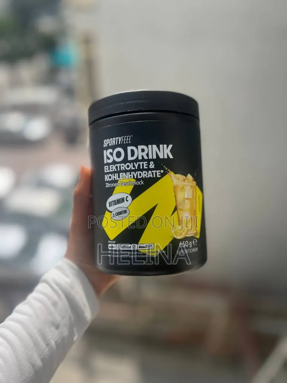 Sportyfeel Iso Drink Powder + Carbohydrate Electrolyte for Hydration