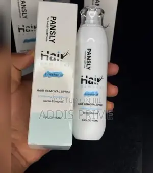 Pansly Hair Removal Spray 100ml የማይፈልጉትን ፀጉር ለአንዴና ለመጨረሻ ጊዜ ያጥፋ