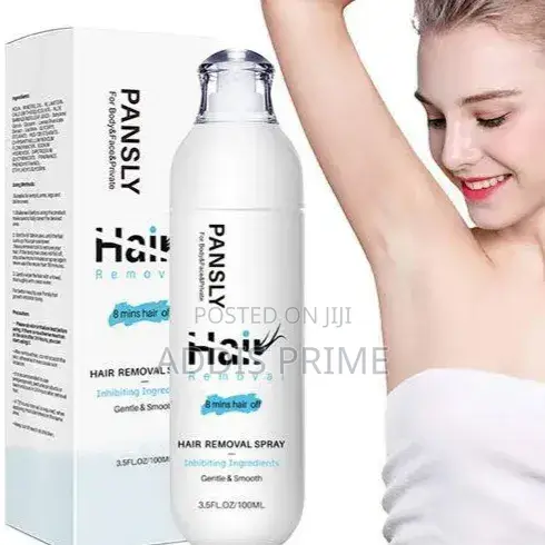 Pansly Hair Removal Spray 100ml የማይፈልጉትን ፀጉር ለአንዴና ለመጨረሻ ጊዜ ያጥፋ