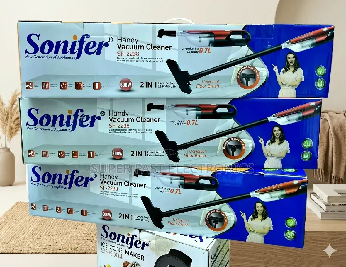 ​Sonifer Handy Vacuum Cleaner | 2-in-1 Corded Stick Handheld