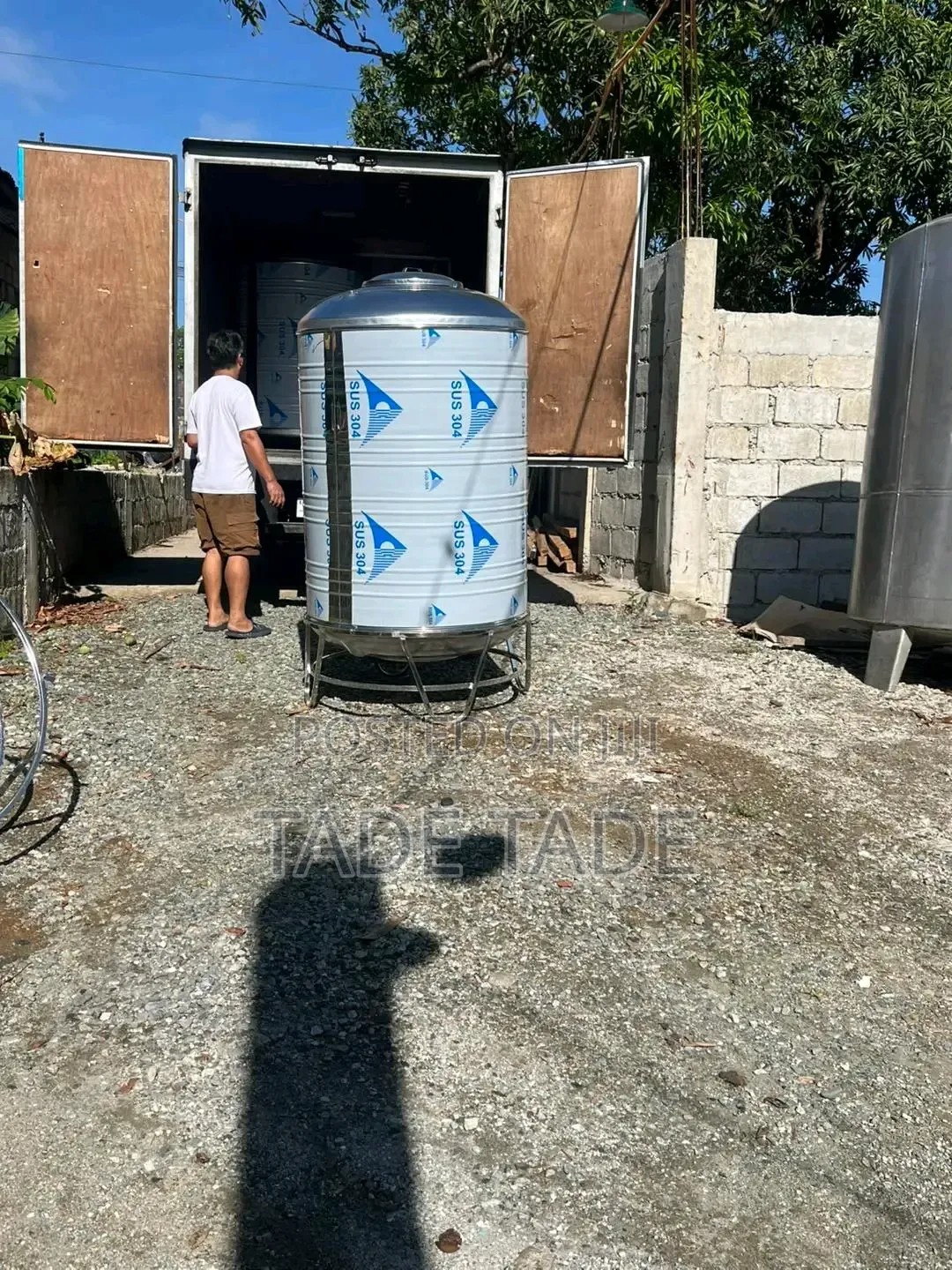 Water Tanker Stianless Steel Roto Tanker 304 Grade