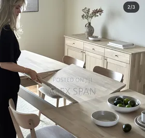 Swedish Design Expandible Dinning Table and 6 Chairs