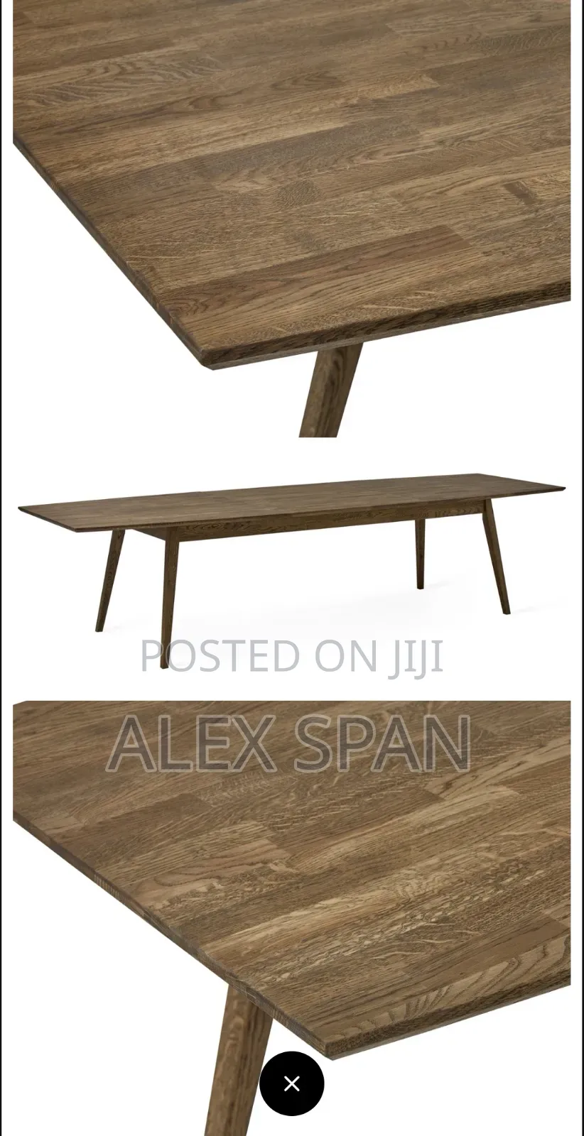 Swedish Design Expandible Dinning Table and 6 Chairs