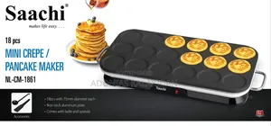 Saachi 12pcs Mini Crepe Pancake Maker