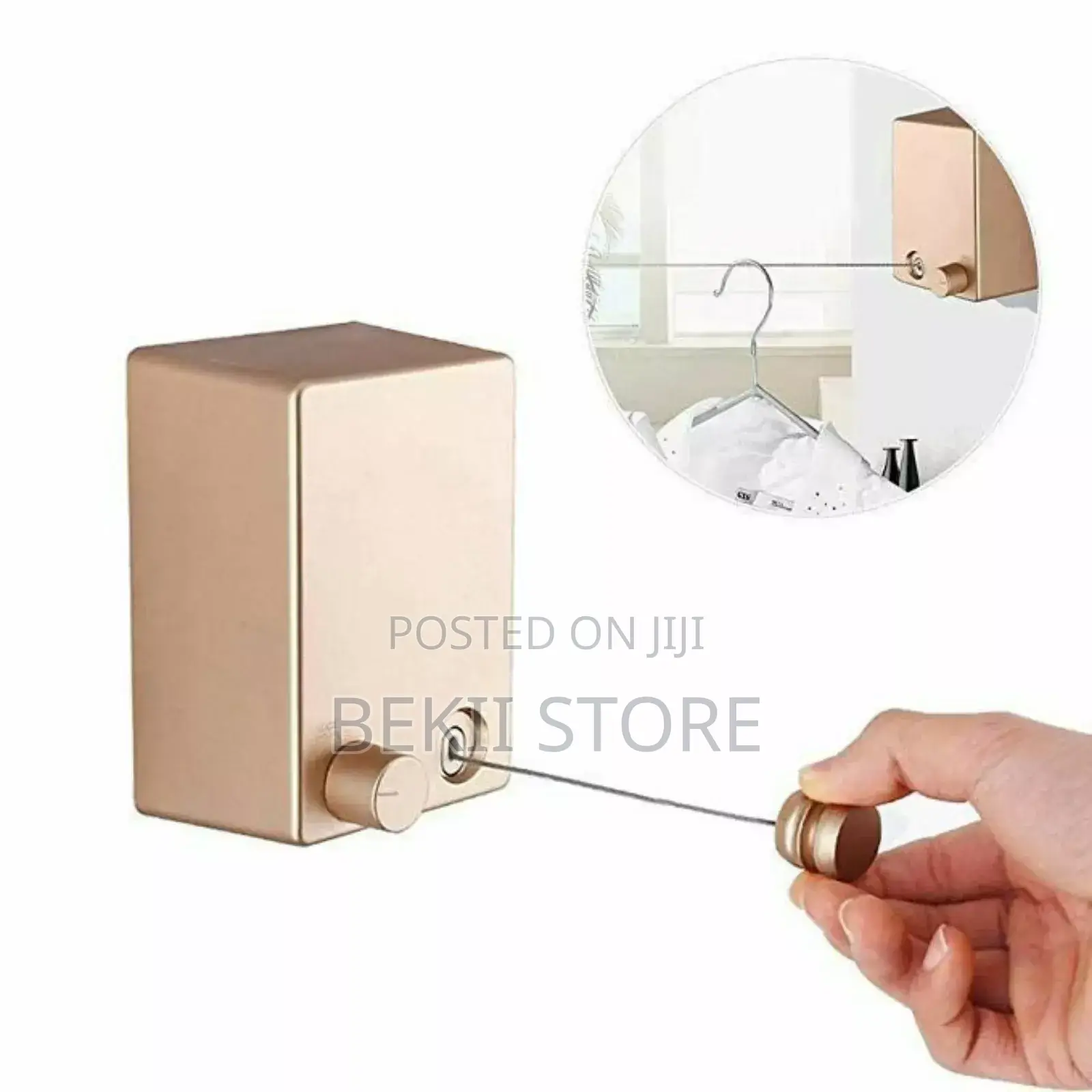 ዘመናዊ የልብስ ማስጫ Retractable Clothesline Rope