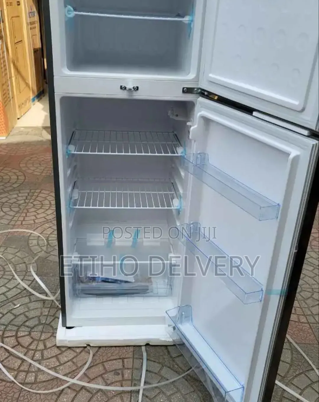 Future Brand Double-Door Top Freezer Refrigerator