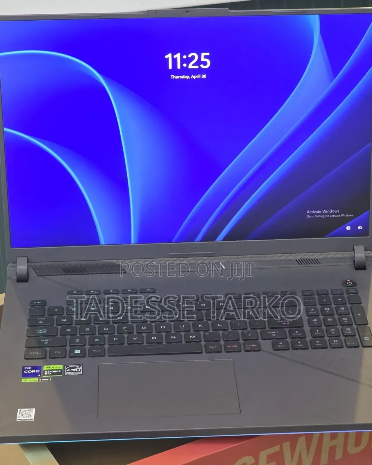 New Laptop Asus 16GB Intel Core i9 SSD 1T