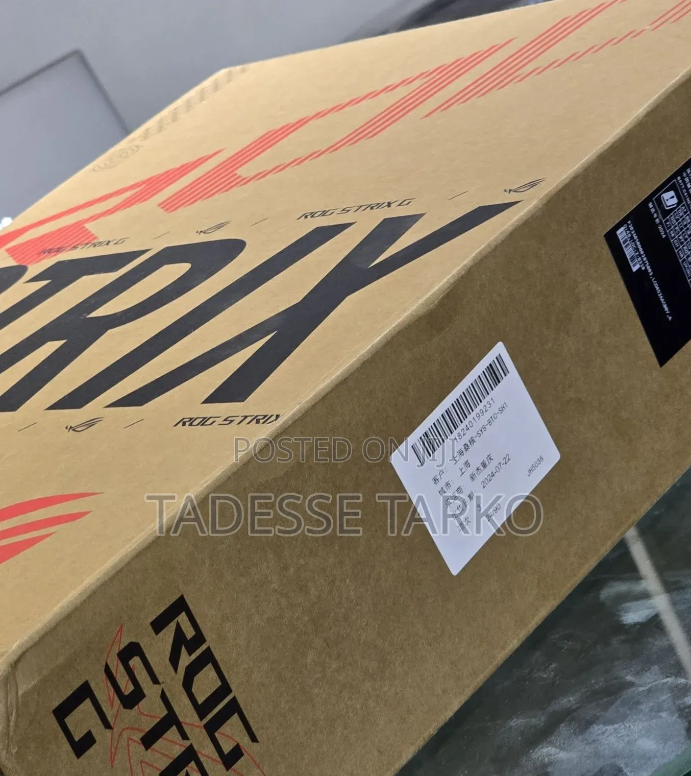 New Laptop Asus 16GB Intel Core i9 SSD 1T
