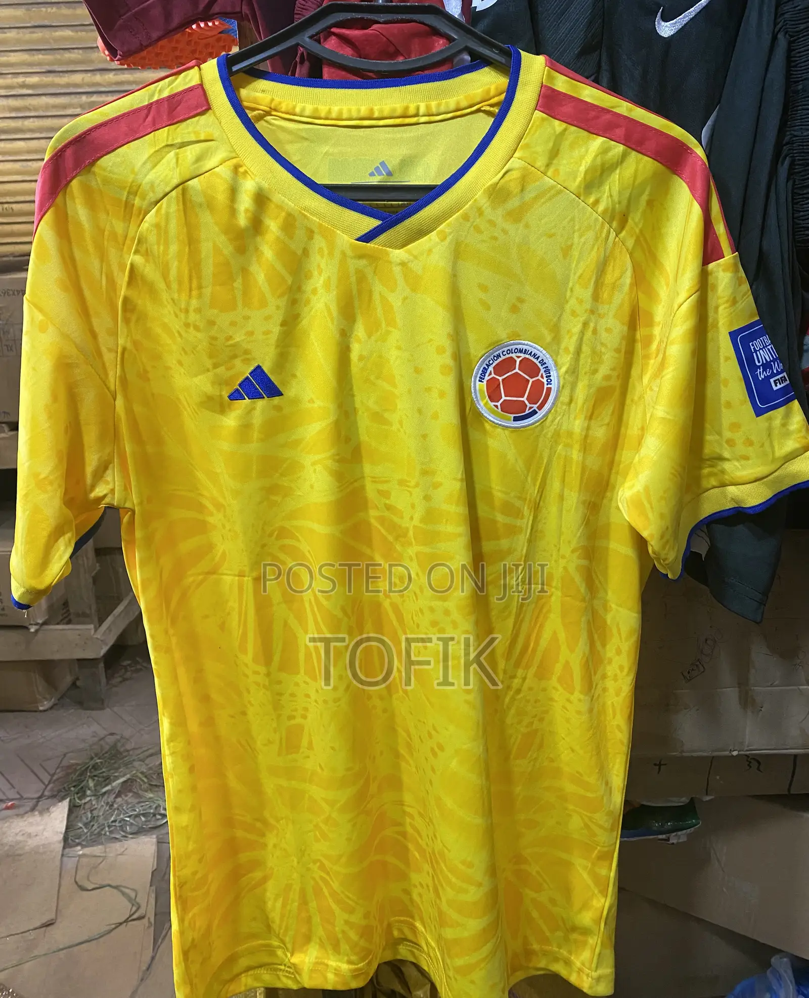 2026 World Cup Colombia National Team Jersey