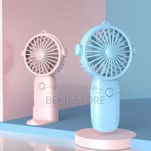 Rechargeable Desktop Fan. Mini Handheld Fan