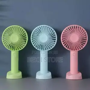 Rechargeable Desktop Fan. Mini Handheld Fan