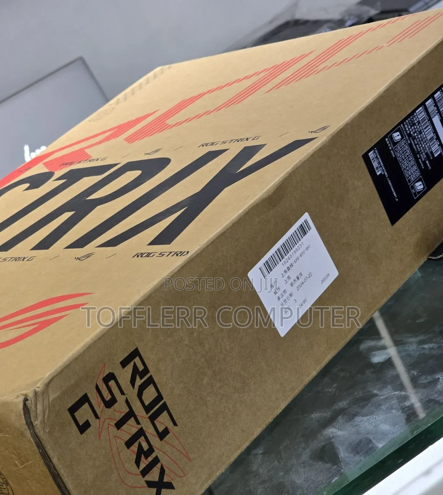 New Laptop Asus ROG Strix G15 16GB Intel Core i7 SSD 512GB