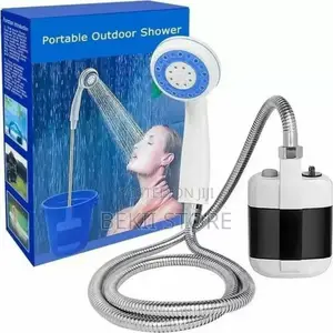 ሻወር ፓምፕ Portable Outdoor Shower Pump Rechargeable Camping Shower Set