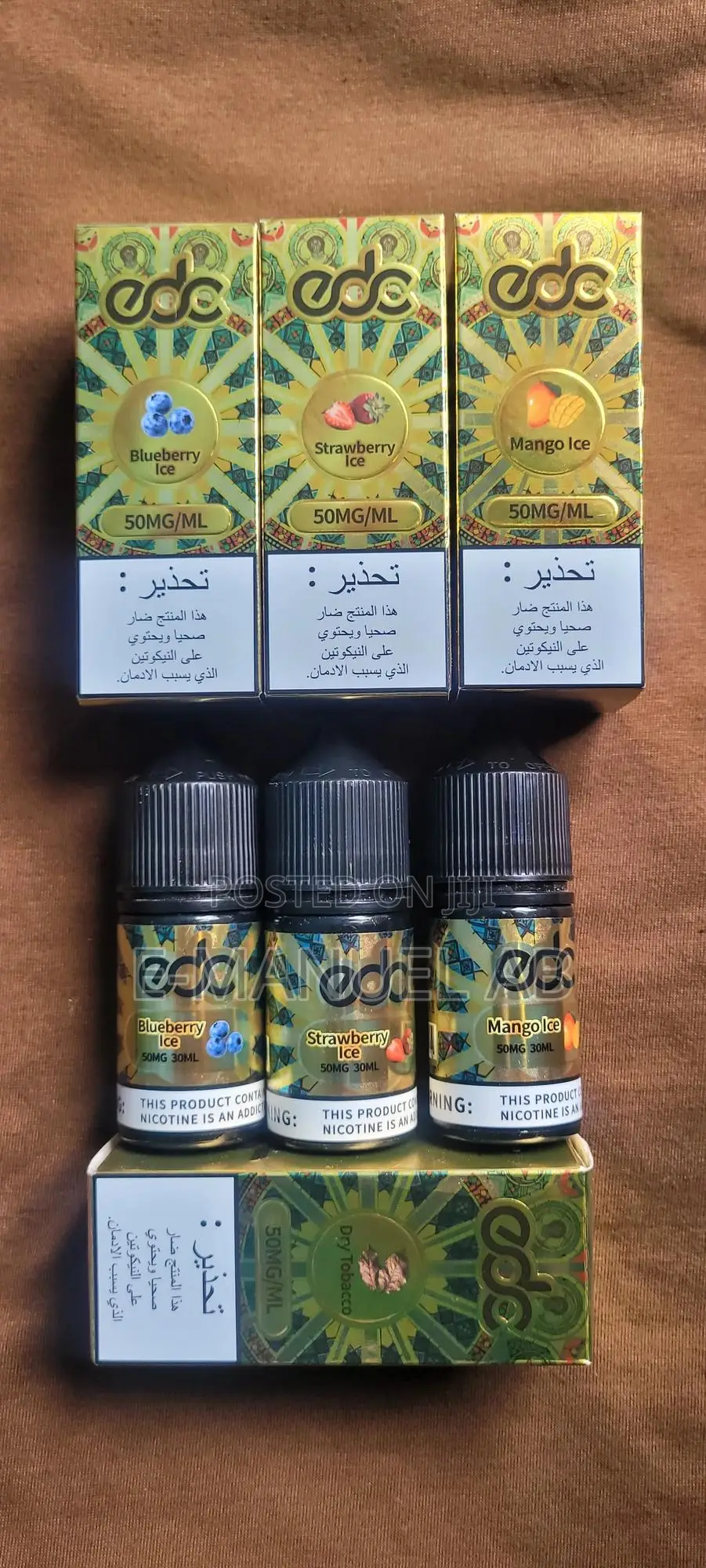 Edc Original Vape Oil 30ml/5% Nicotine