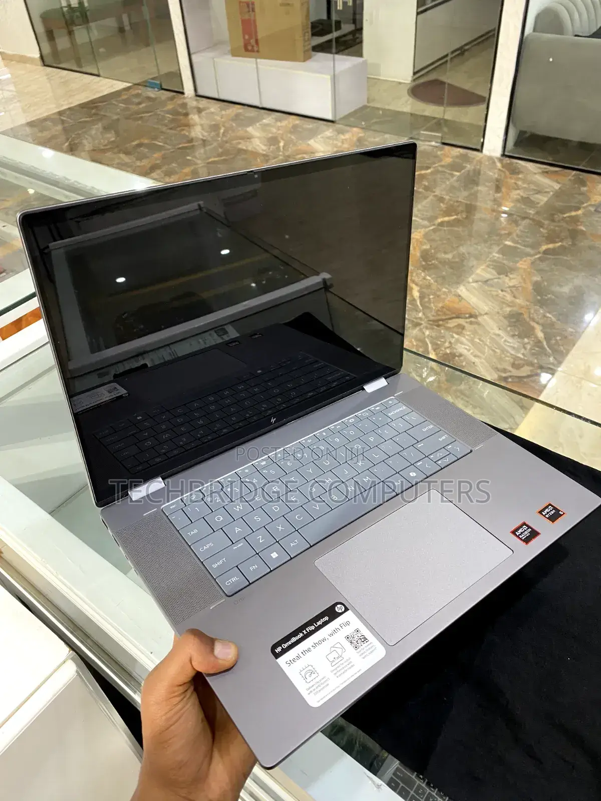 New Laptop HP OmniBook X Flip 16" 8GB AMD Ryzen 5 SSD 512GB