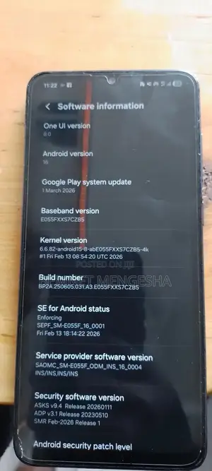 Samsung Galaxy F05 64 GB Blue