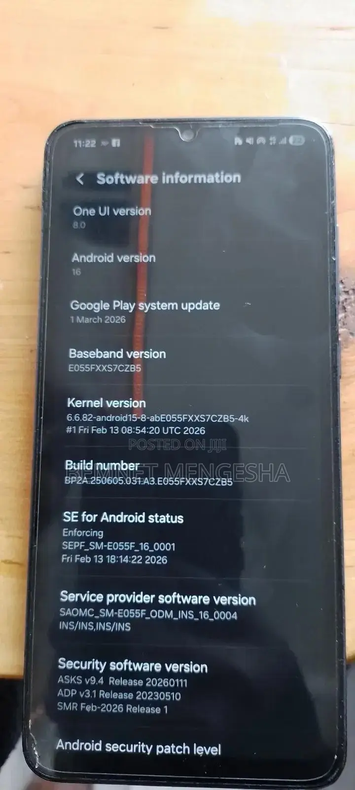 Samsung Galaxy F05 64 GB Blue