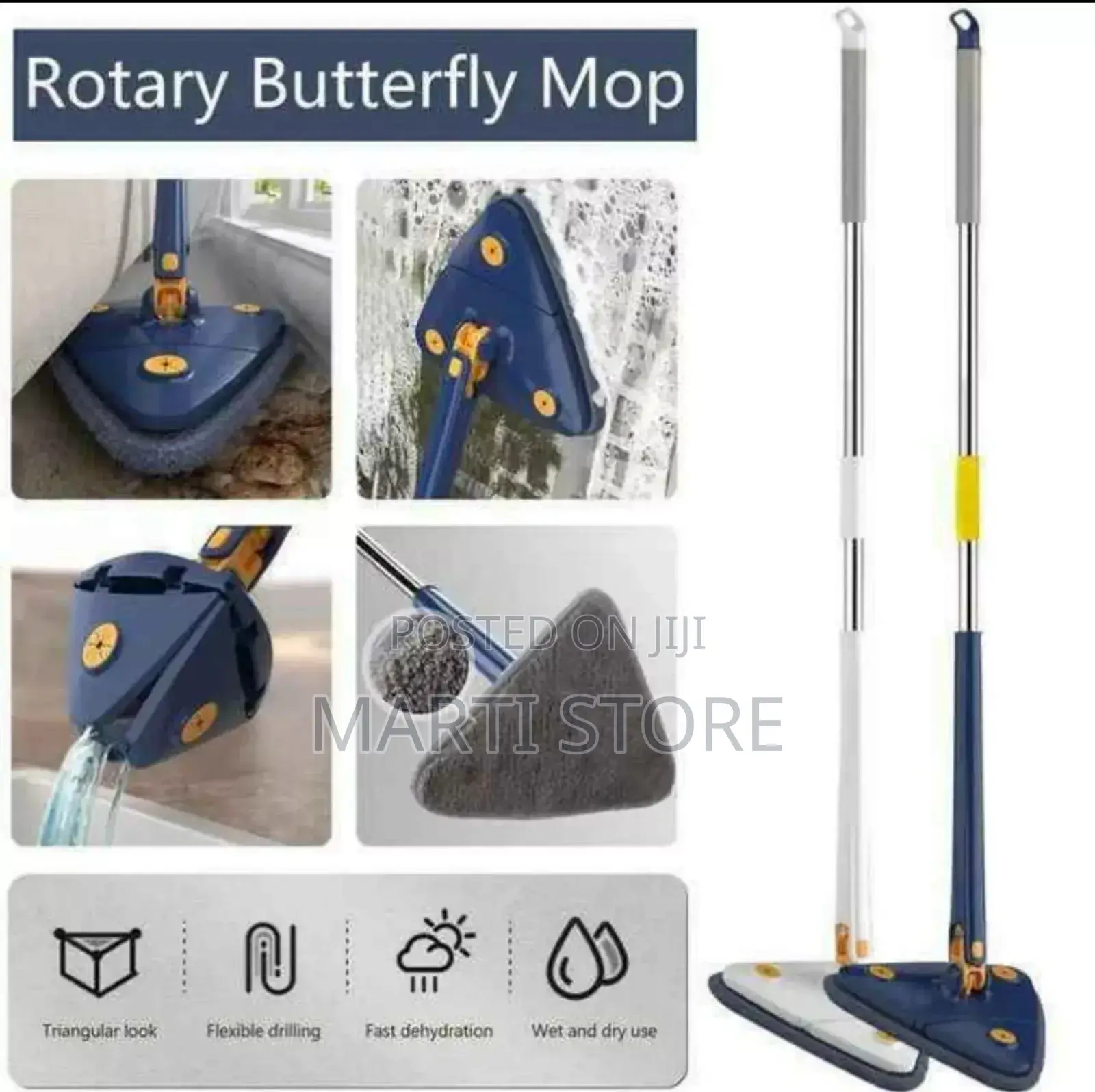 360° Rotating Self Squeeze Mop