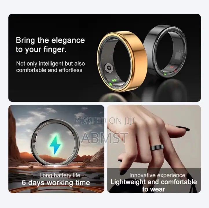 Fitness Tracker Smart Ring