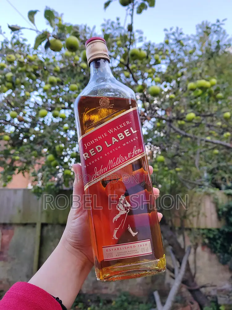 Whisky Red Label Whisky ሬድ ሌብል ዊስኪ ውስኪ ለሽምግልና የሚሆን Johnnie Walker