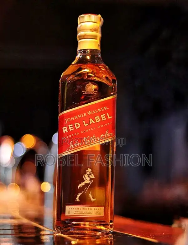 Whisky Red Label Whisky ሬድ ሌብል ዊስኪ ውስኪ ለሽምግልና የሚሆን Johnnie Walker
