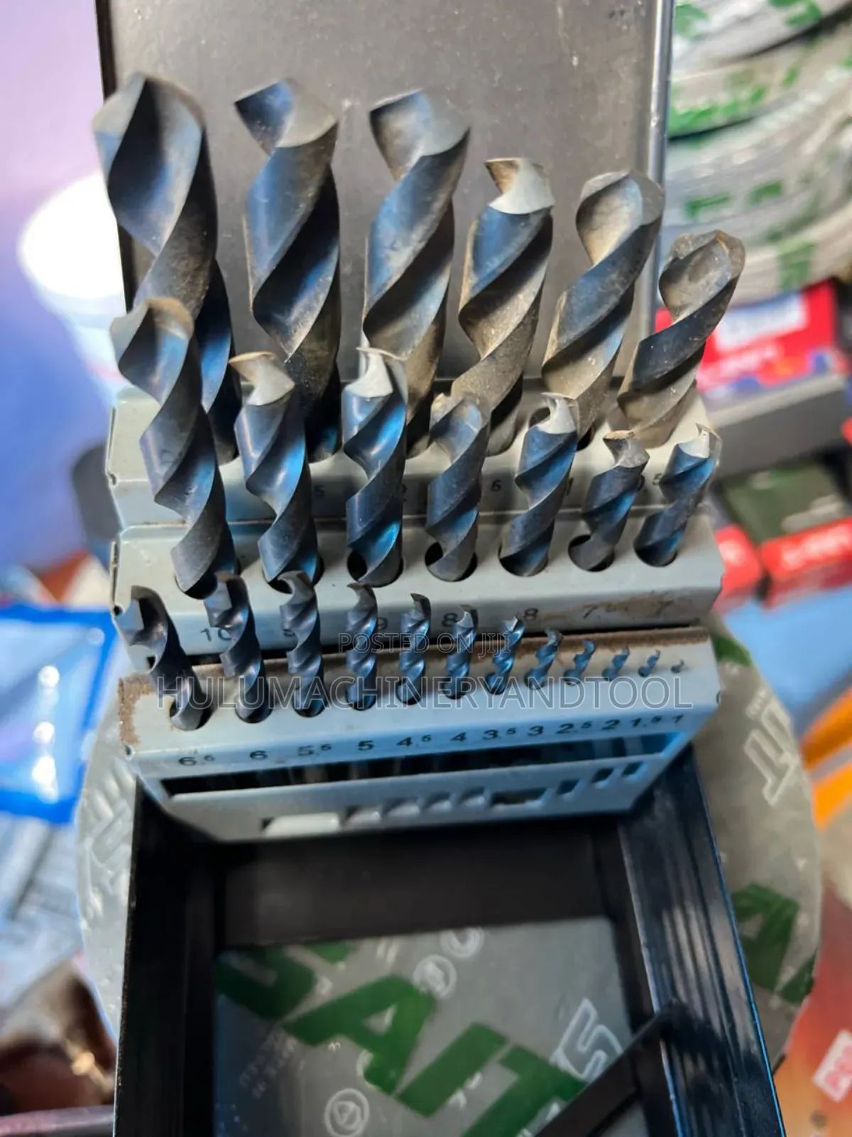 19-Piece Metric High-Speed Steel (Hss) Twist Drill Bit Set