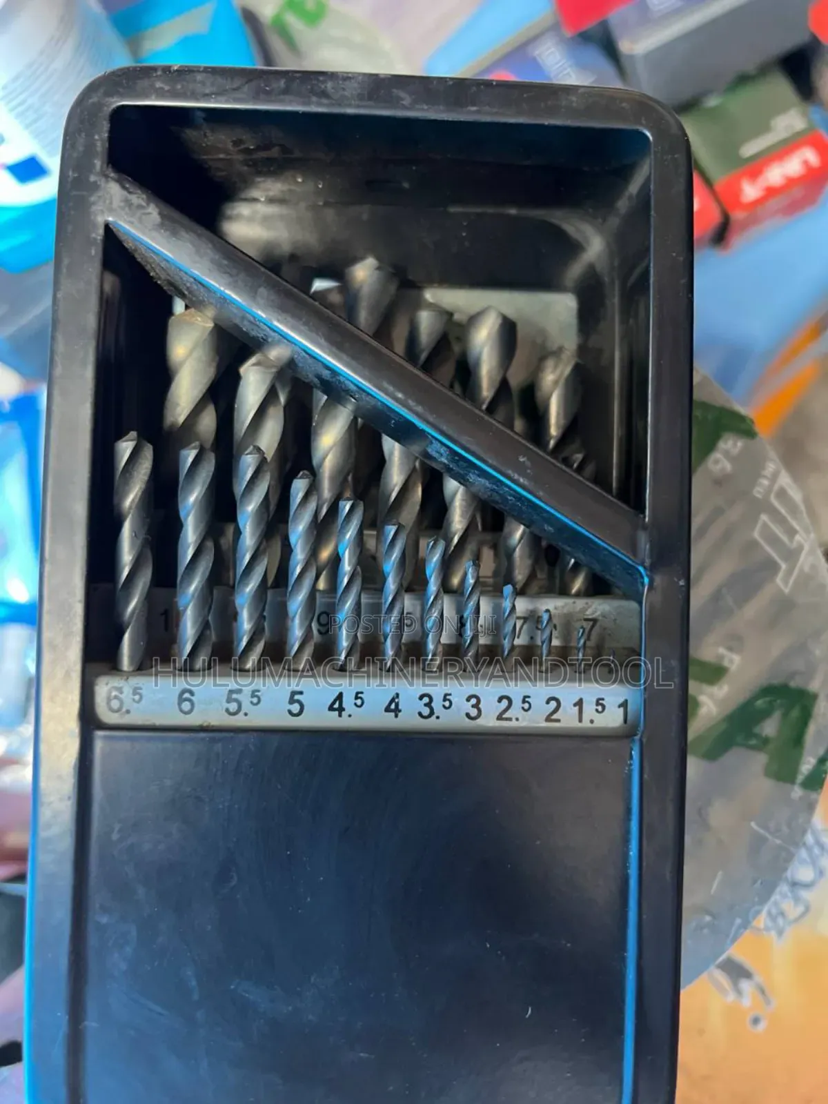 19-Piece Metric High-Speed Steel (Hss) Twist Drill Bit Set
