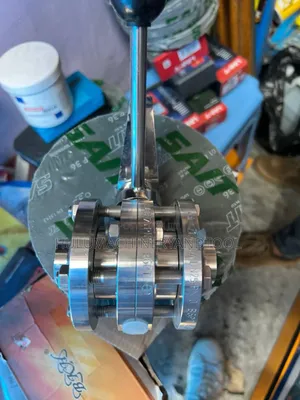 Stainless Steel Sanitary Butterfly Valve