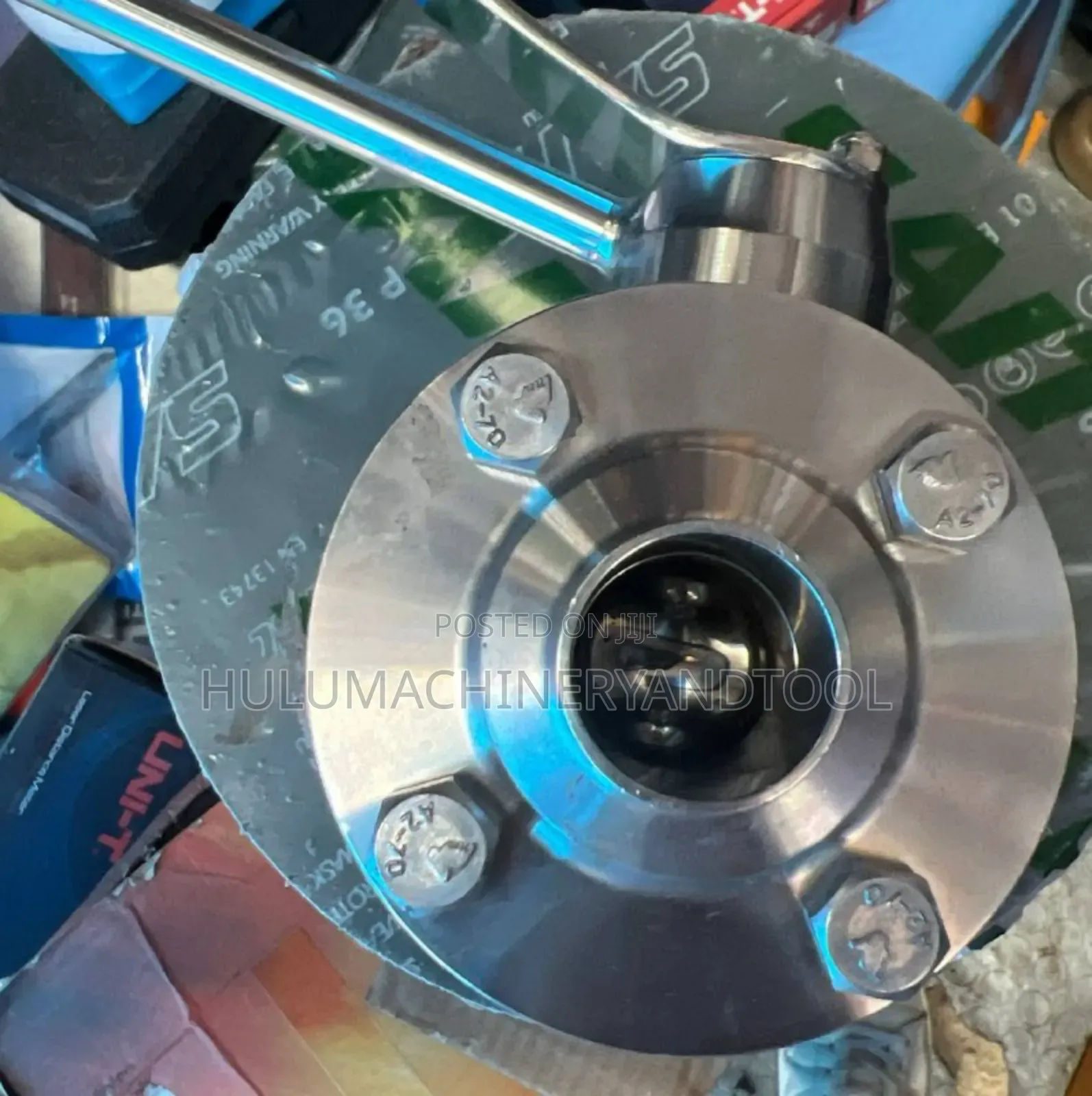 Stainless Steel Sanitary Butterfly Valve