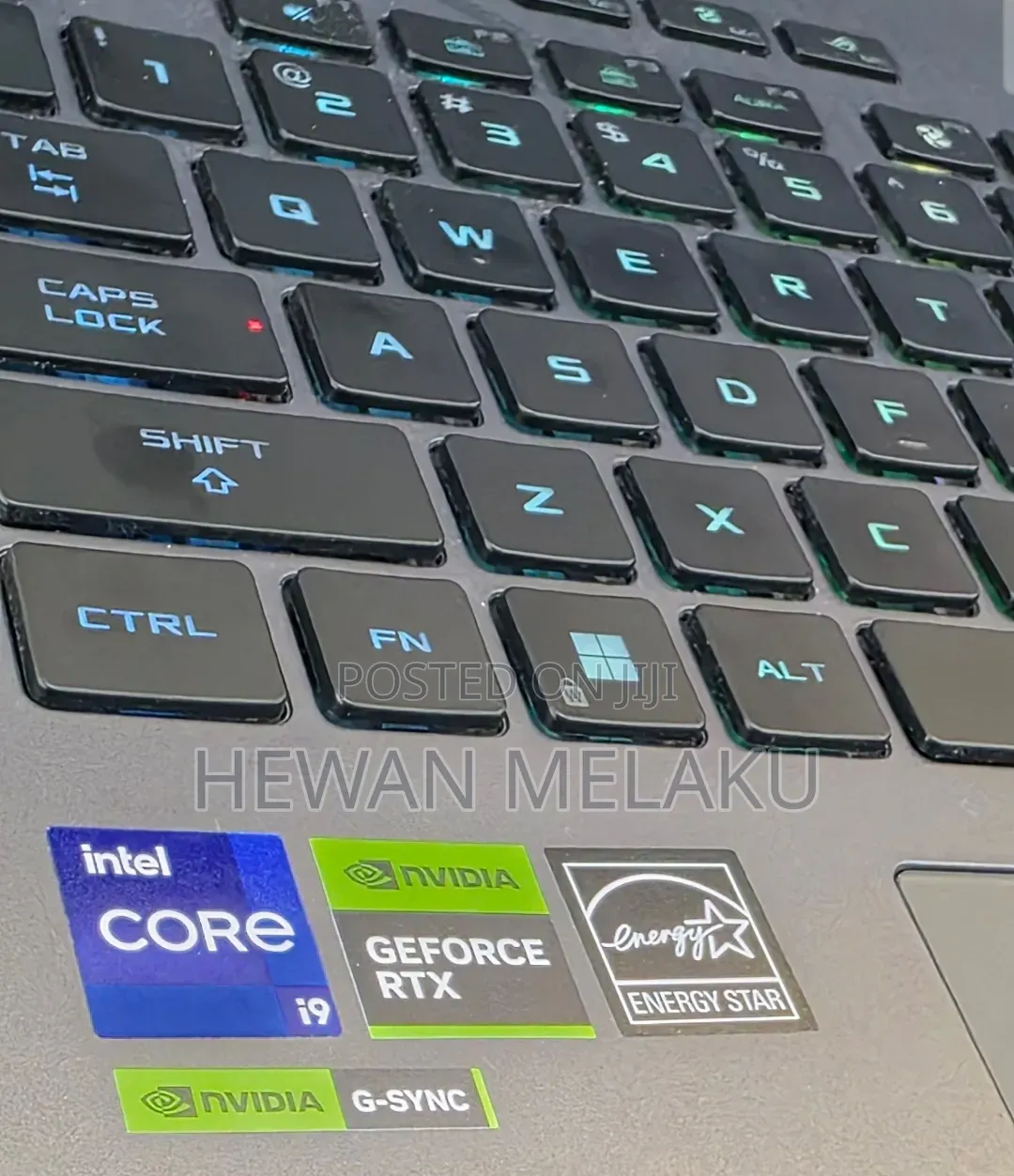 New Laptop Asus ROG Strix G17 16GB Intel Core i9 SSD 1T