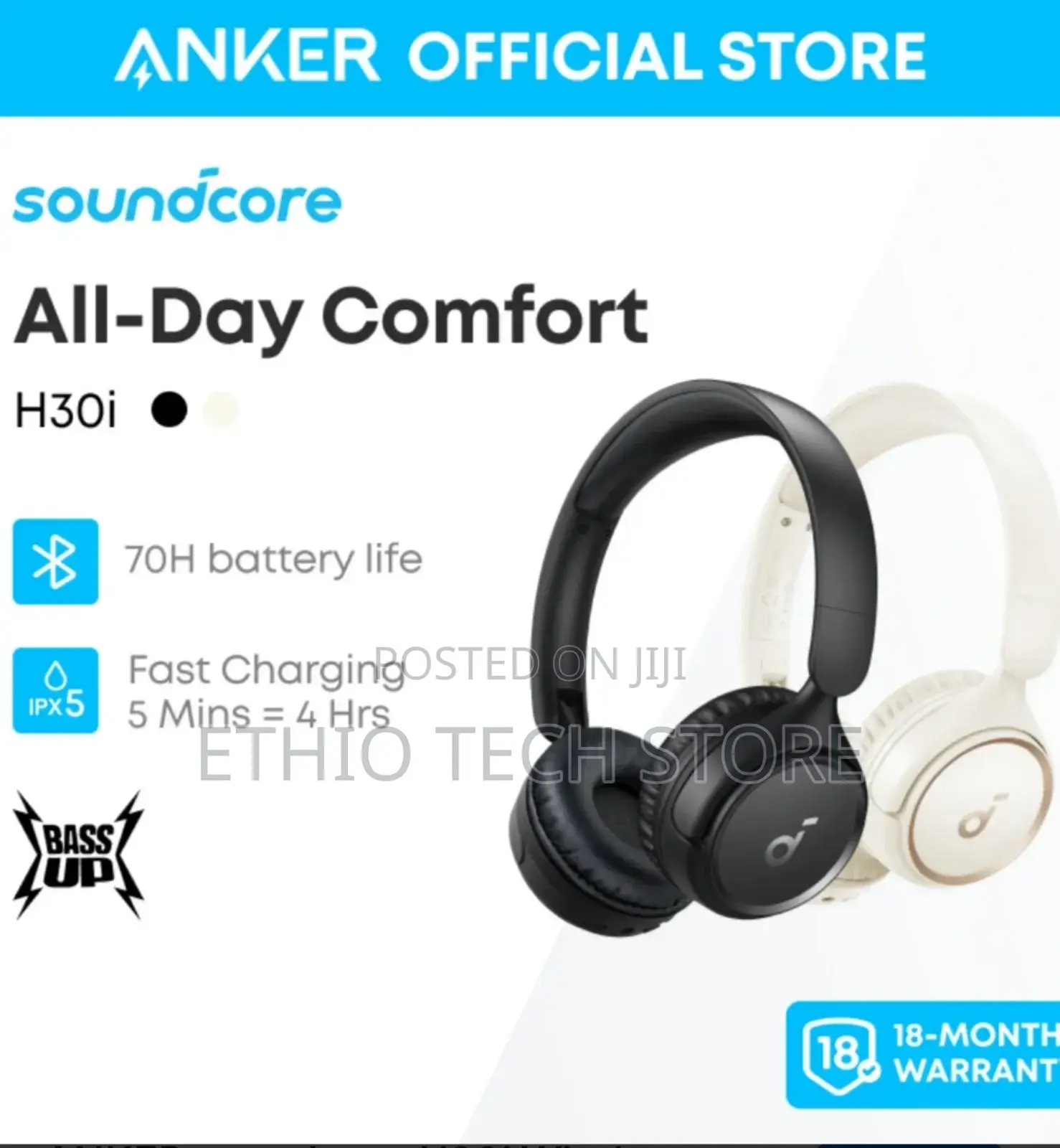 Soundcore H30i Headset