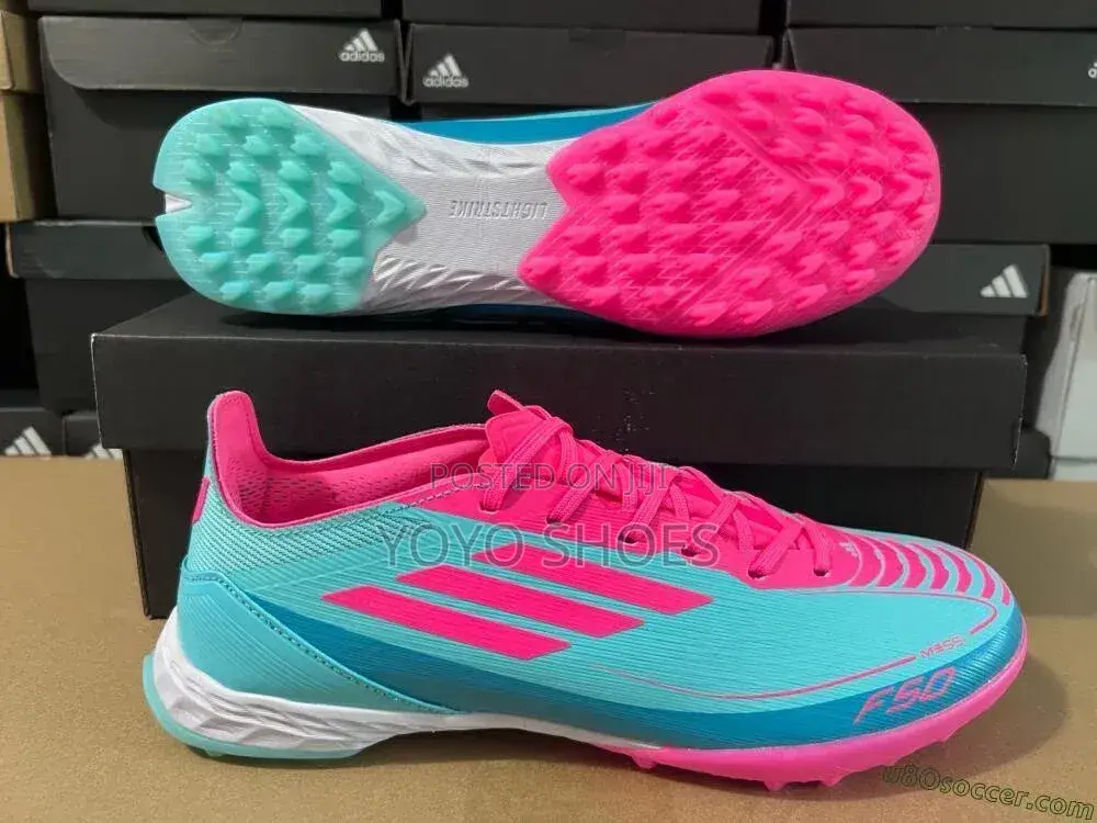 Adidas F50 Futsal Green/Pink Fashion Shoes