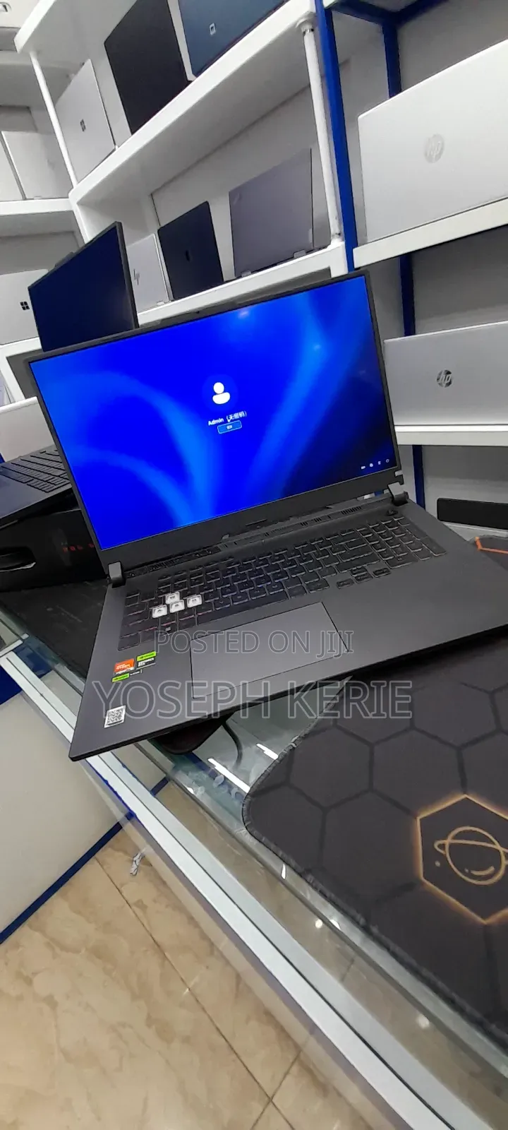 New Laptop Asus ROG Strix G17 16GB AMD Ryzen 9 SSD 1T