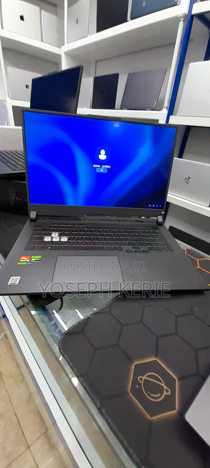 New Laptop Asus ROG Strix G17 16GB AMD Ryzen 9 SSD 1T