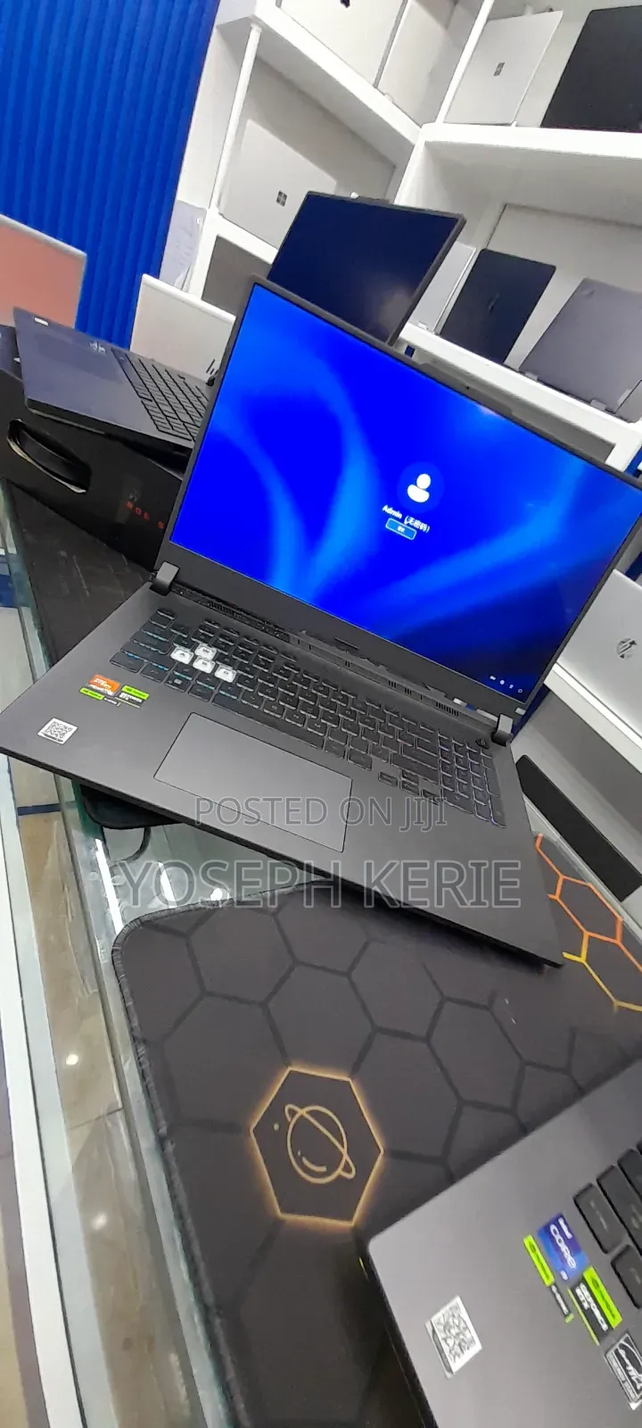 New Laptop Asus ROG Strix G17 16GB AMD Ryzen 9 SSD 1T