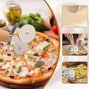 ፒዛ መቁረጫ Stainless Steel Pizza Cutter Wheel