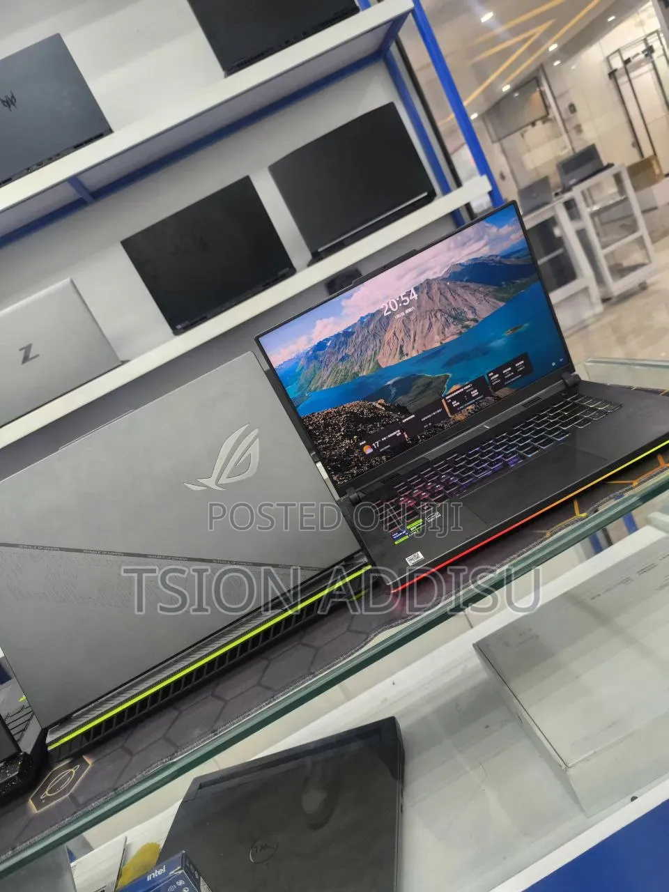 New Laptop Asus ROG Strix G15 16GB Intel Core i9 SSD 1T