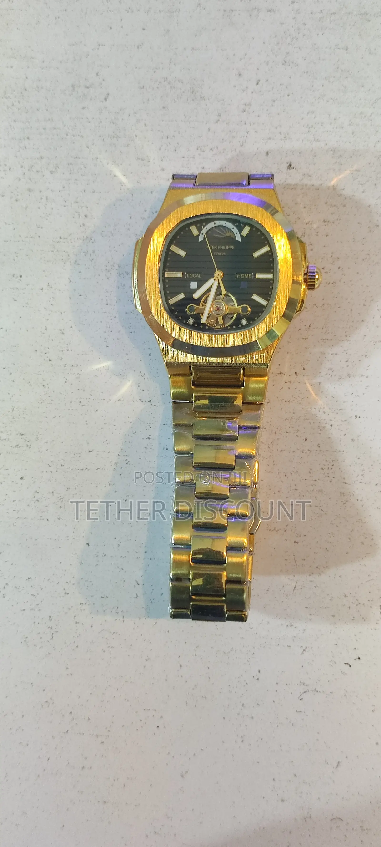 Potek Philippe Watch Gold Automatic