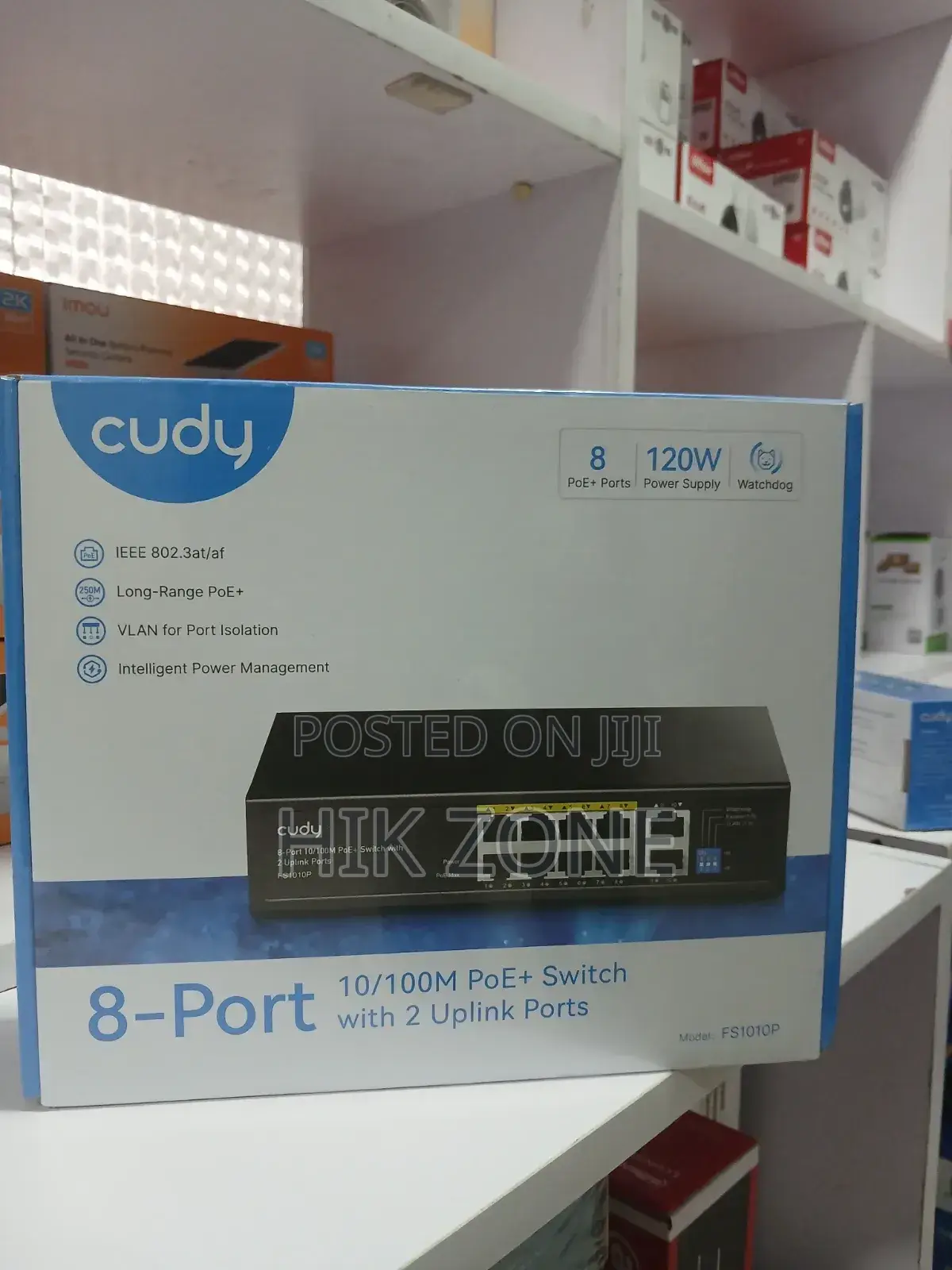 Cudy 8 Port 10/100 Poe Switch