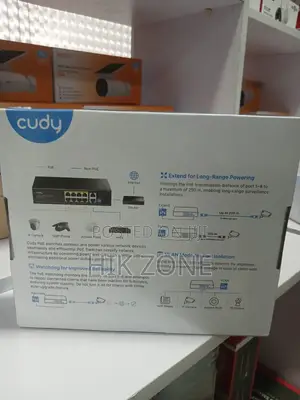 Cudy 8 Port 10/100 Poe Switch