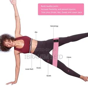 3 in 1 Power Booty Resistance Hip Loop Exercise Bands