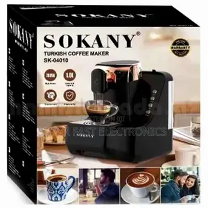 ​Sokany Turkish Coffee Maker - 700w High Power, 1.0l Water Tank