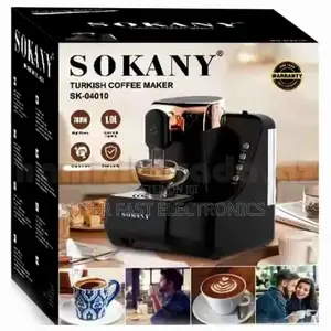 ​Sokany Turkish Coffee Maker - 700w High Power, 1.0l Water Tank
