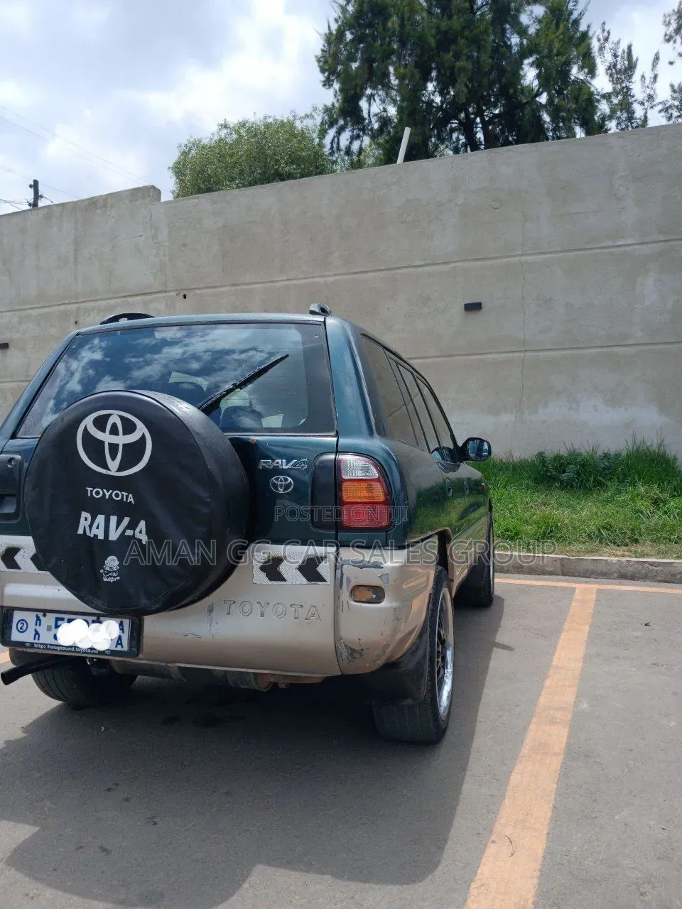 Toyota RAV4 Automatic 2000 Green