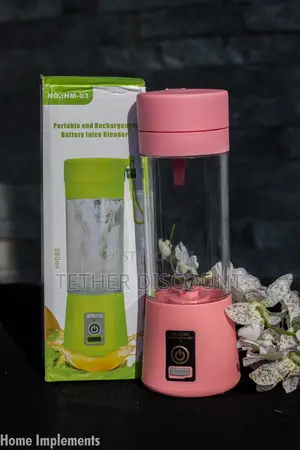 Portable Rechargeable Battery Juice Blender Machine380mlኦርጂናል ጁስ መፍጫ