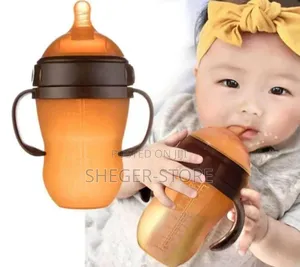 High Quality Silcon Baby Feeding Bottle