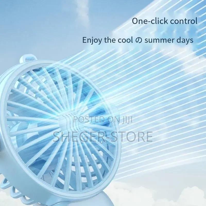 High Quality Rechargeable Mini Desktop Fan
