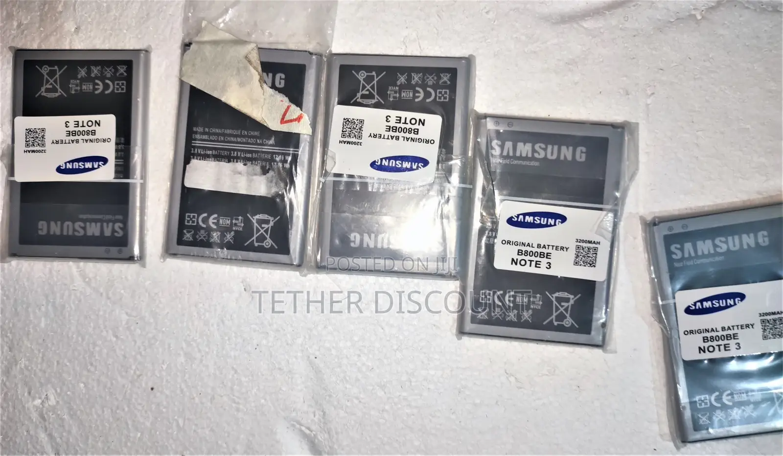 Samsung for Galaxy Note3 ኦርጂናል ባትሪ