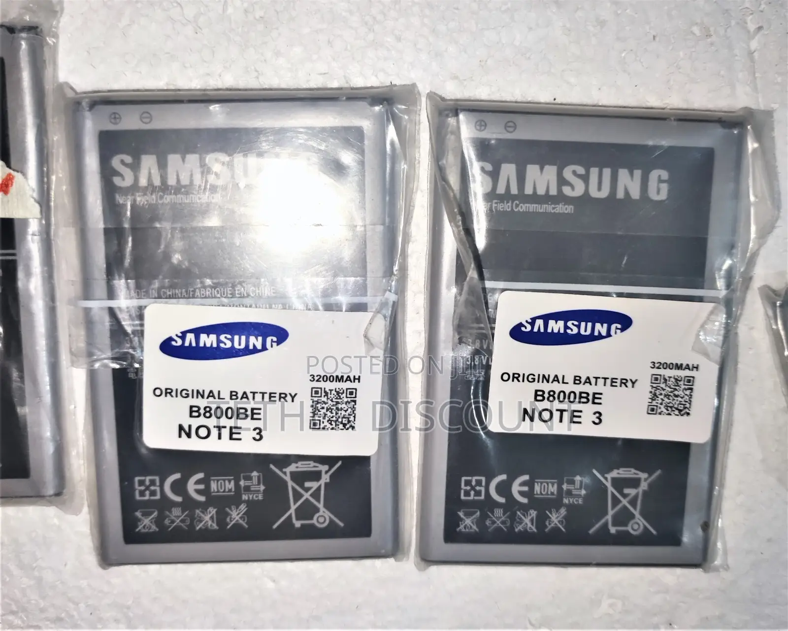 Samsung for Galaxy Note3 ኦርጂናል ባትሪ